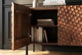 Comoda TV cu model 3D tip fagure ADLON 160cm