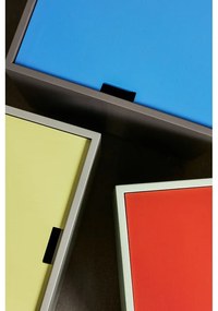 Cufăr galben/gri din lemn masiv de frasin 40x45 cm Vault – Hübsch