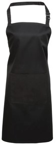 Șorț de bucătărie cu cordon de gât și buzunar