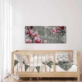 Tablou cu flori (120x50 cm)