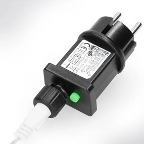 Brilagi - Ghirlandă luminoasă LED pentru exterior, 200 LED, 8 funcții, 13 m, IP44, alb cald