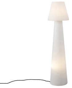 Lampă de podea inteligentă de exterior albă incl. LED A60 IP44 - Katrijn