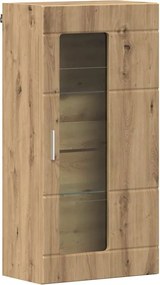 vidaXL Dulap din Lemn Stejar Artizanal 50 x 29 x 100 cm Lemn compozit