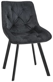 Scaun de sufragerie Segura (negru). 1117256