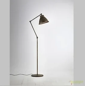 Lampadar, lampa de podea Vintage, Industrial Style cu brat articulat, Loft 269.08.OF