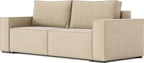 Canapea lemn masiv extensibilă Eland, 240 × 100 × 77 cm