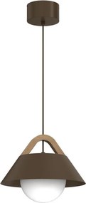 Pendul pe cablu FUNDA 1xE27/15W/230V, maro