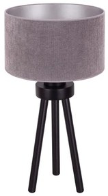 Lampă de masă Duolla LYON 1xE27/15W/230V d. 30 cm gri