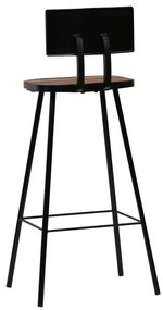 Set mobilier de bar, 5 piese, lemn masiv reciclat 5