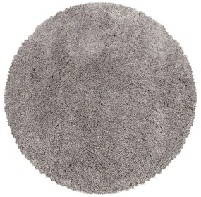 Covor maro deschis rotund ø 200 cm Fluffy – Ayyildiz Carpets