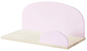 Această combinație KIDDY în roz constă dintr-un pat (90x200), noptieră, 2 rafturi de perete (45 și 65 cm), bară de siguranță și cutie de jucării.