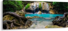 Tablou cu cascade (120x50 cm)