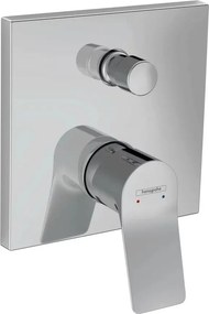 Baterie cada - dus incastrata Hansgrohe Vivenis crom lucios fara corp ingropat