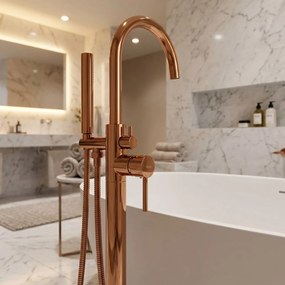 Baterie de podea Rea Lungo Copper