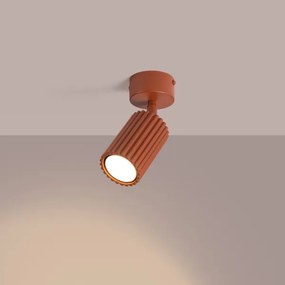 Sollux SL.1916 - Spot KARBON 1xGU10/10W/230V portocaliu