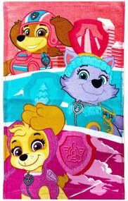 Patrula Cățelușilor Mighty Trio prosop de mână, prosop de față, prosop 30x50cm