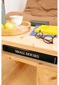 Măsuță de cafea maro din lemn de pin 45x68 cm Japan – Karup Design