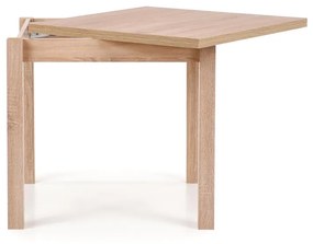 Masa extensibila Gracjan stejar sonoma - L 80-160 x l 80 x h 76 cm