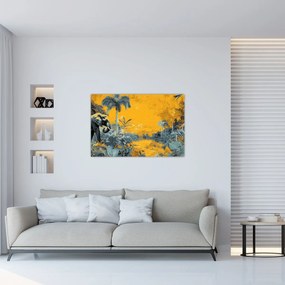 Tablou - Elefant în natură (90x60 cm)