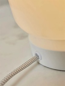 Veioza/Lampa de masa design decorativ Verona gradient/alb