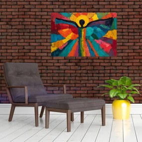 Tablou - Înger pictat (90x60 cm)