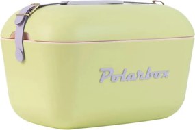 Geanta frigorifica Polarbox Pop, 20 litri, Polistiren AIRPOP, 5-15°C pana la 24 h, Verde/Violet