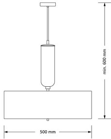 Lustra suspendata design modern realizata manual Natura