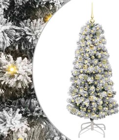 vidaXL Brad de Crăciun artificial cu ramuri articulare 150 cm