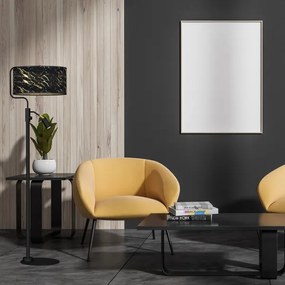 Lampadar SENSO 1xE27/40W/230V + 1xGU10/7W negru