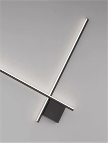 Aplica de perete cu lumina ambientala LED Cross 80cm