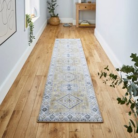 Covor de culoare gri/bej 225x60 cm Topaz - Think Rugs