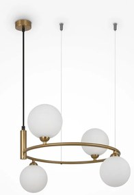 Lustra suspendata design circular RING alama