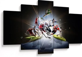 Tablou - Sportivii (150x105 cm)