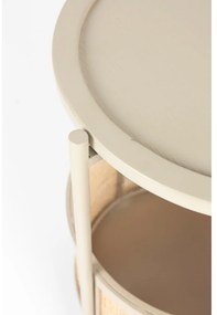 Măsuță auxiliară rotundă ø 30 cm Makoto – White Label