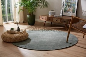 Covor Modern Belgian, Rotund, Model Fargo, Living/Dormitor