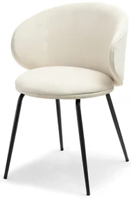 Scaun Carmen (crem + negru). 1110993