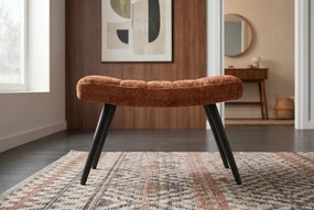 Taburete, suport pentru picioare SCANDINAVIA maro rustic