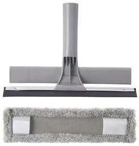 Orion Racletă pentru geamuri cu material textilCLEAN SYSTEM 27 cm