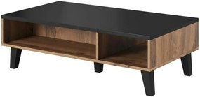 Masuta cafea LOTTA, negru/stejar sonoma, PAL, 110x60x35 cm