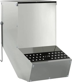 vidaXL Urmărire pentru iepuri Argintiu 17,5 x 26 x 28,5 cm