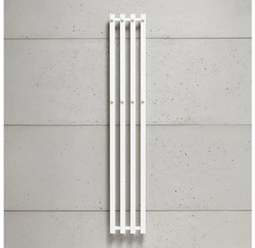 P.M.H. P2W/4 - Radiator de baie tip scară PLUTO 406 W, 150 cm, alb