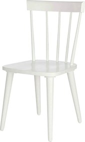 Scaun bucatarie lemn alb BARKLEY, 44x50x86 cm