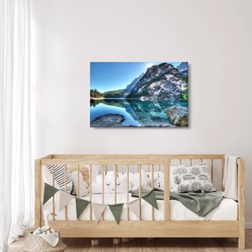 Tablou - Lac montan (90x60 cm)
