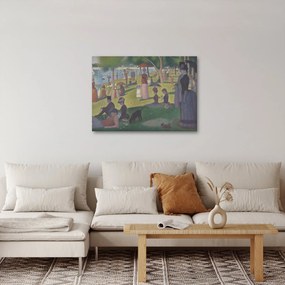 Tablou - Georges Seurat, A Sunday on La Grande Jatte, reproducere (70x50 cm)
