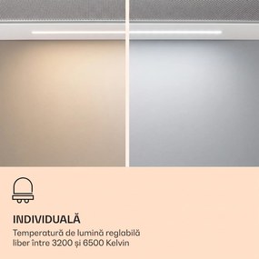 Klarstein Mariana Neo 60, hotă retractabilă, 60 cm, 640 m³/h, aspirare, LED