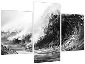 Tablou - Pictura valurilor (90x60 cm)