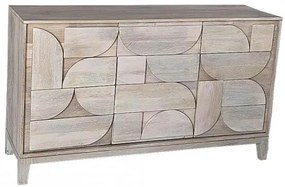Bufet finisaj natural din lemn de Mango, 145x42x85 cm, Archita Bizzotto