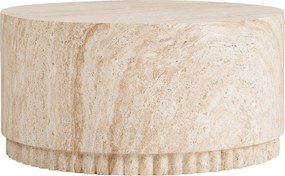 Masă de cafea Bonn, naturală, ø 75 cm - House Nordic