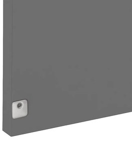 Boxie 1 ușă dulap de perete 80x40x37 cm antracit