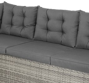 Deuba Set ratan Sedan - gri + perne antracit